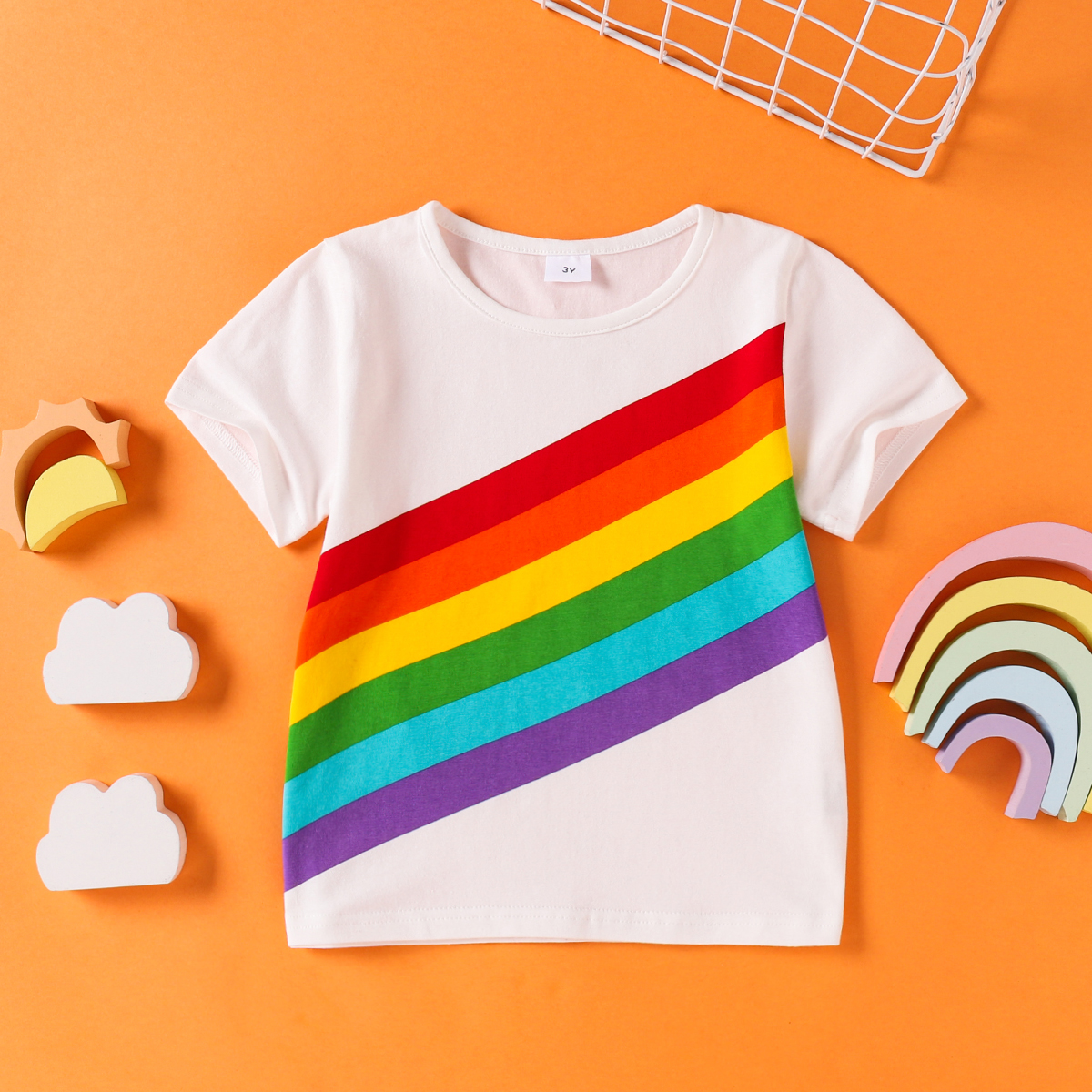 

Baby / Toddler Casual Rainbow Tee