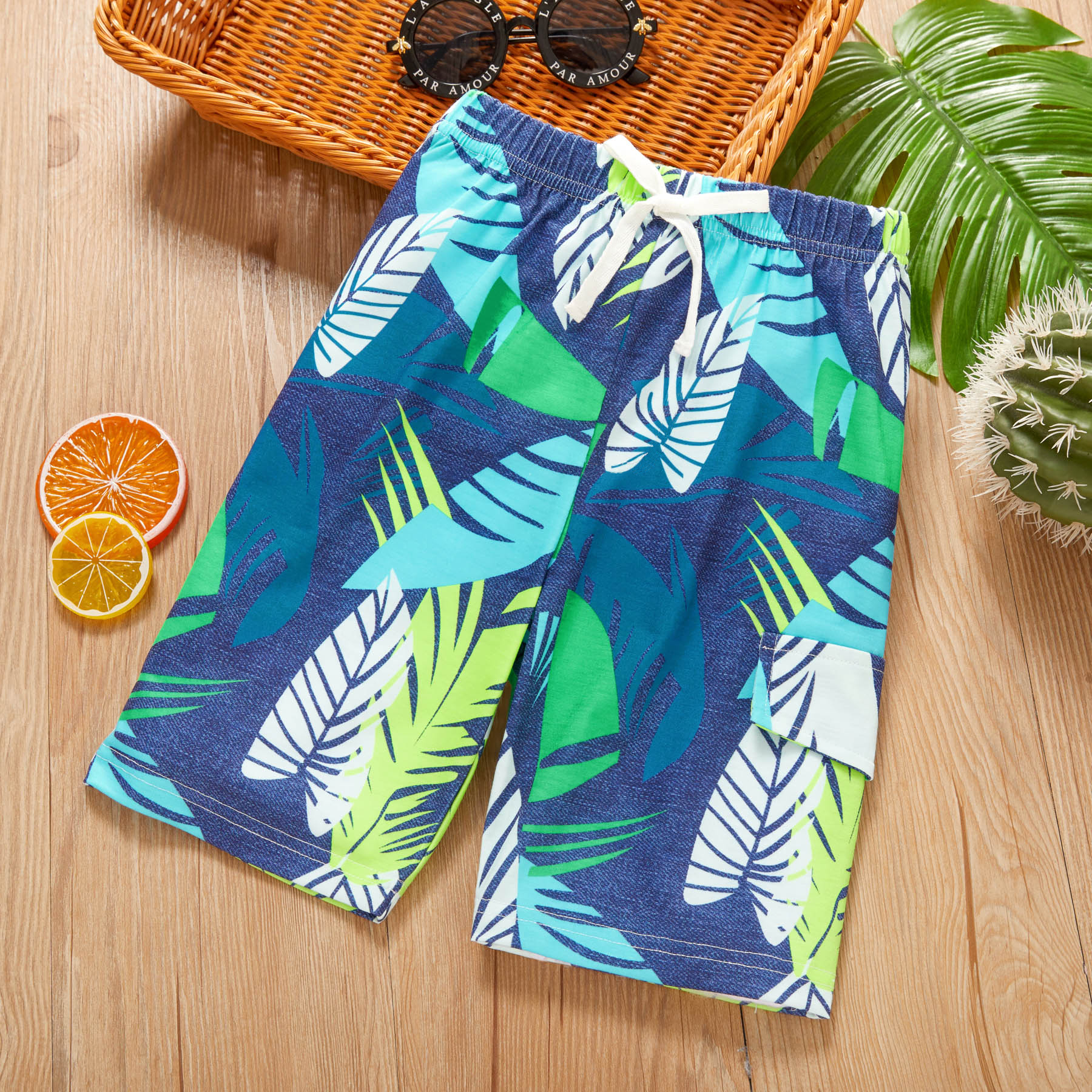 

Toddler Boy Summer Print Shorts