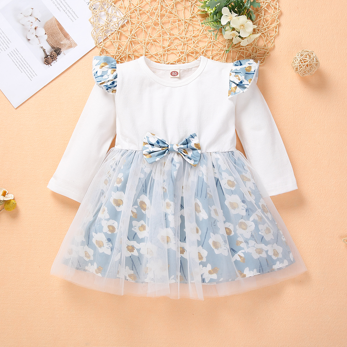 

Baby Girl Floral Sweet Dress