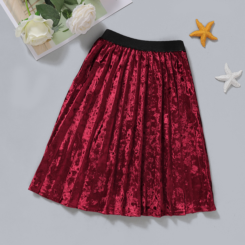 

Baby / Toddler Fashionable Velvet Skirt
