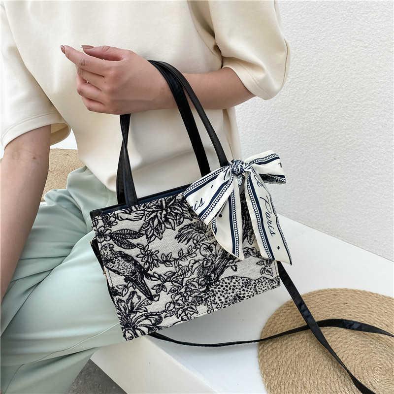 

Crossbody Shoulder Bag Tote Bag Female Large-capacity Shopping Bag Summer One-shoulder Handbag