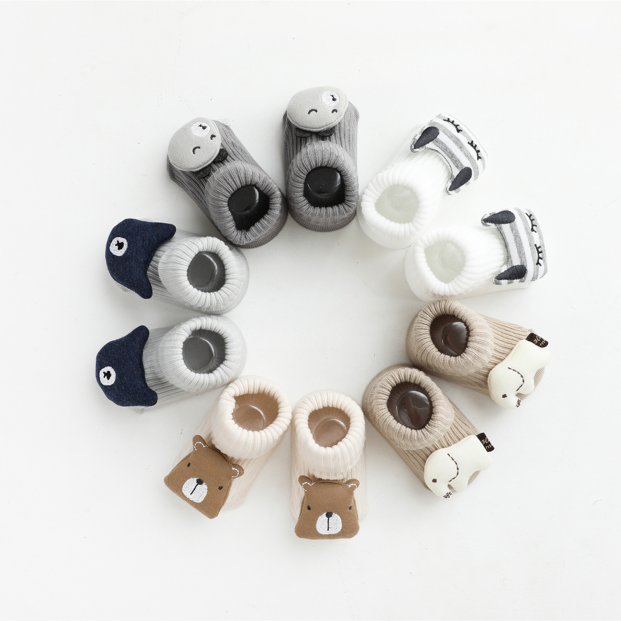 

Baby / Toddler Cartoon Animal Knitted Socks