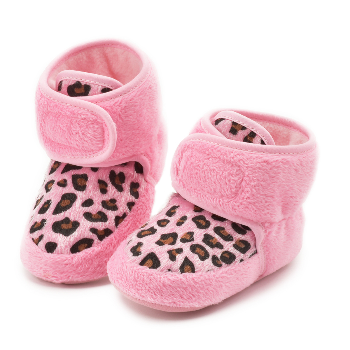 

Baby / Toddler Leopard Print Velcro Prewalker Shoes