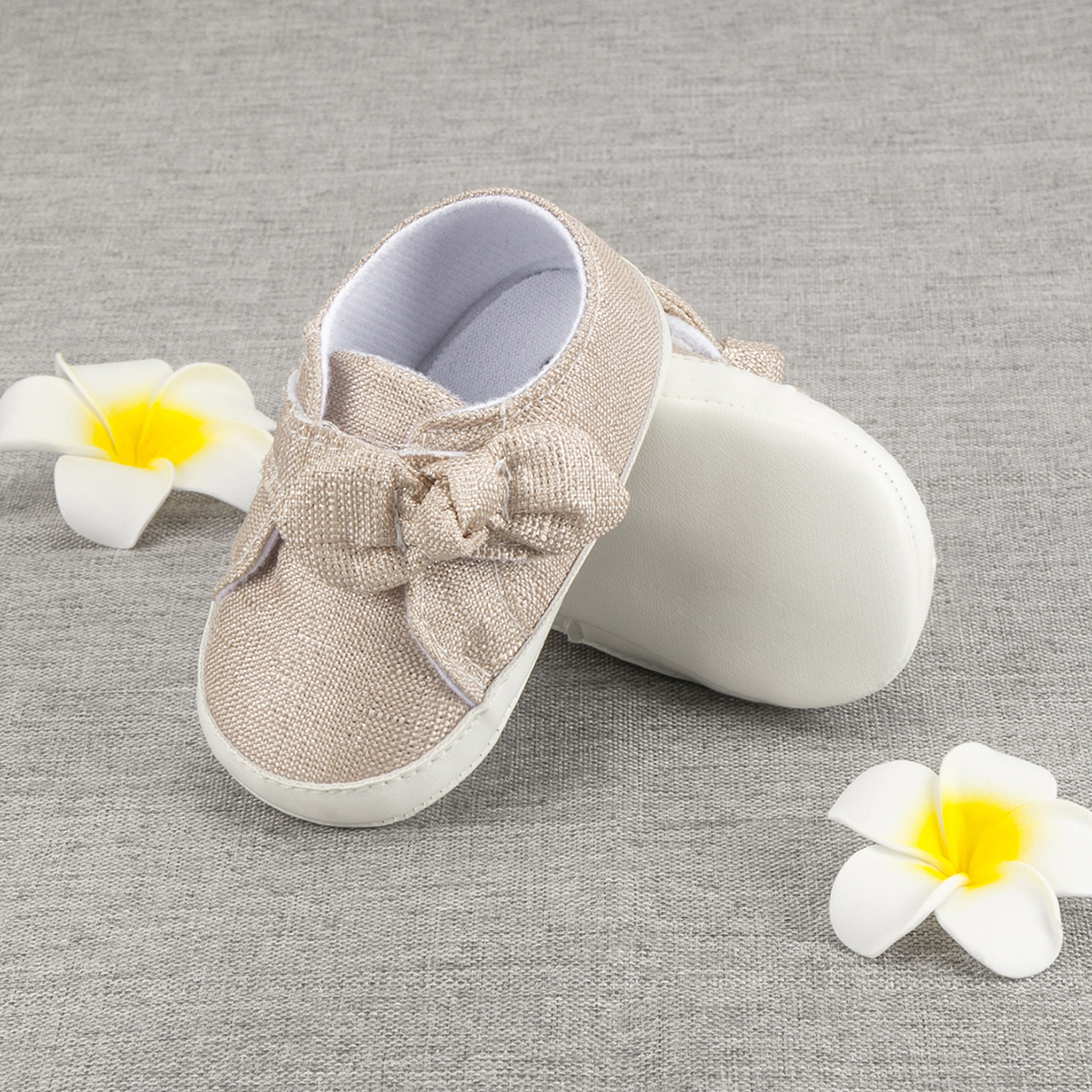 

Baby / Toddler Solid Bow Design Prewalker Shoes
