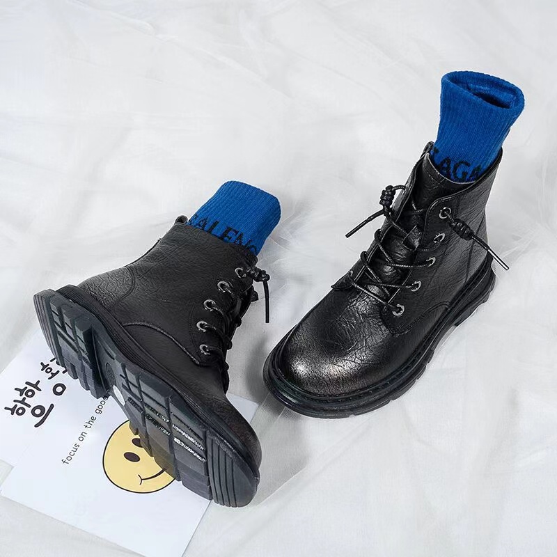 

Toddler / Kid Solid Zipper Closure Boots
