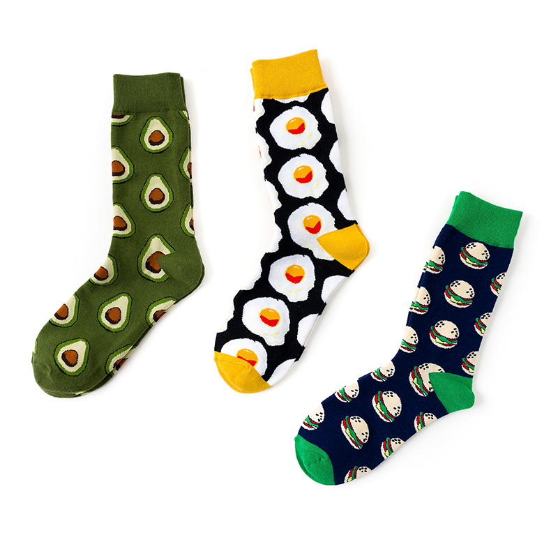 

Women Fruit Pattern Breathable Socks