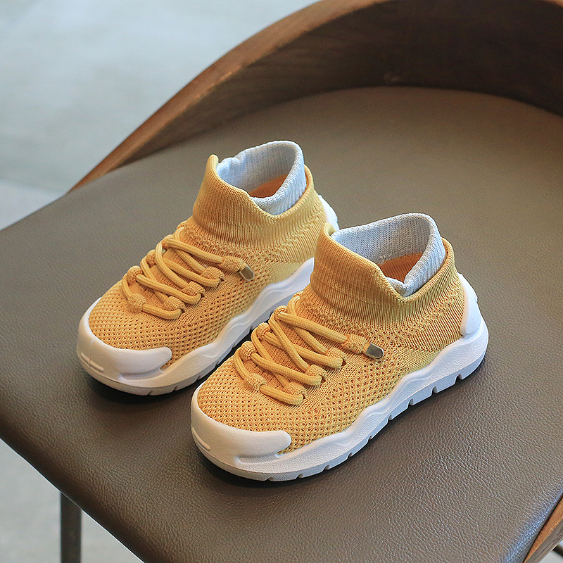 

Toddler / Kid Mesh Panel Shoelace Sneakers