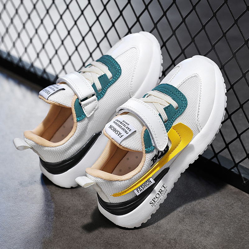 

Toddler / Kid Color Block Letter Graphic Sneakers